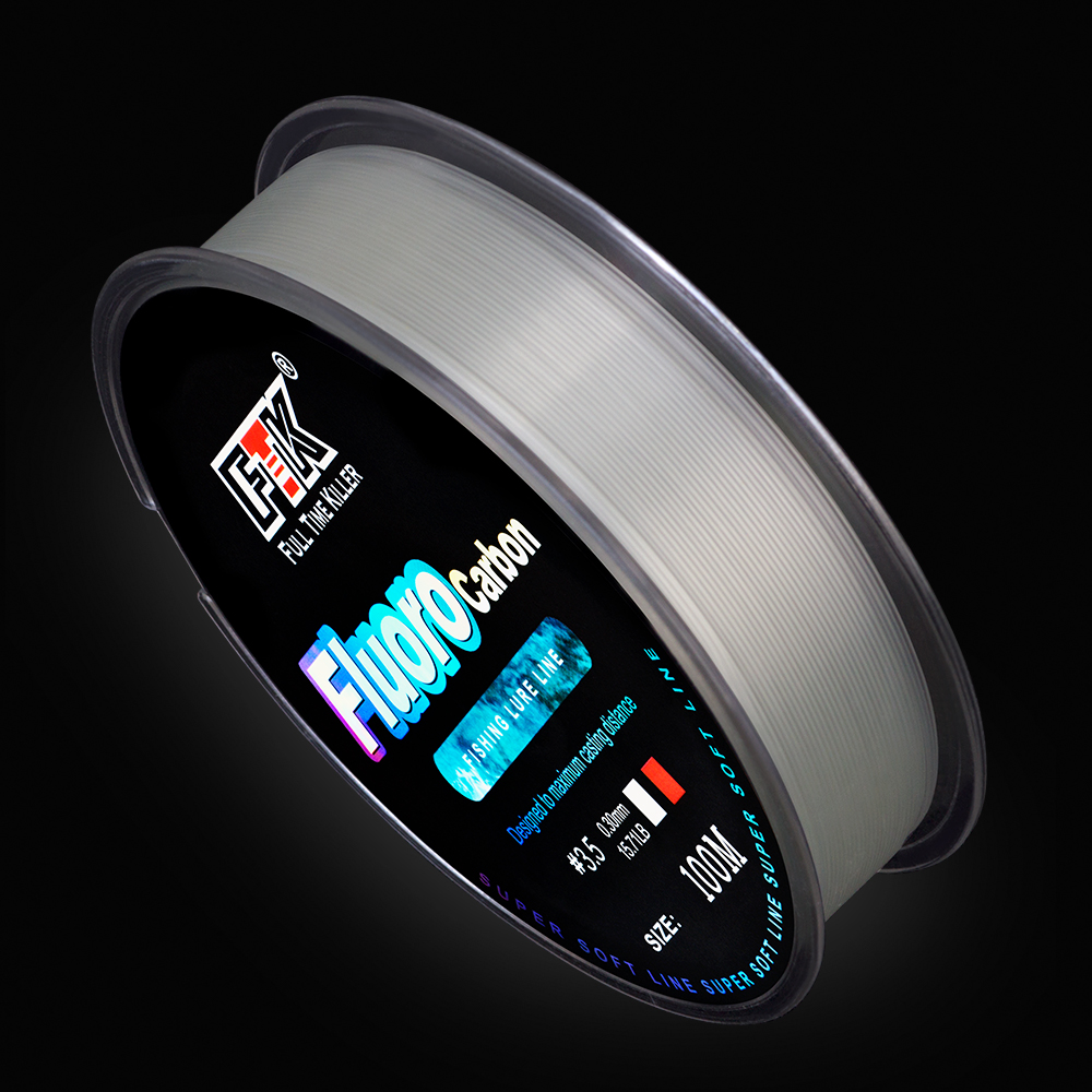 FTK 100m 4.13-34.32LB Fluoroca - Fluorocarbon Line 리뷰 및 가격