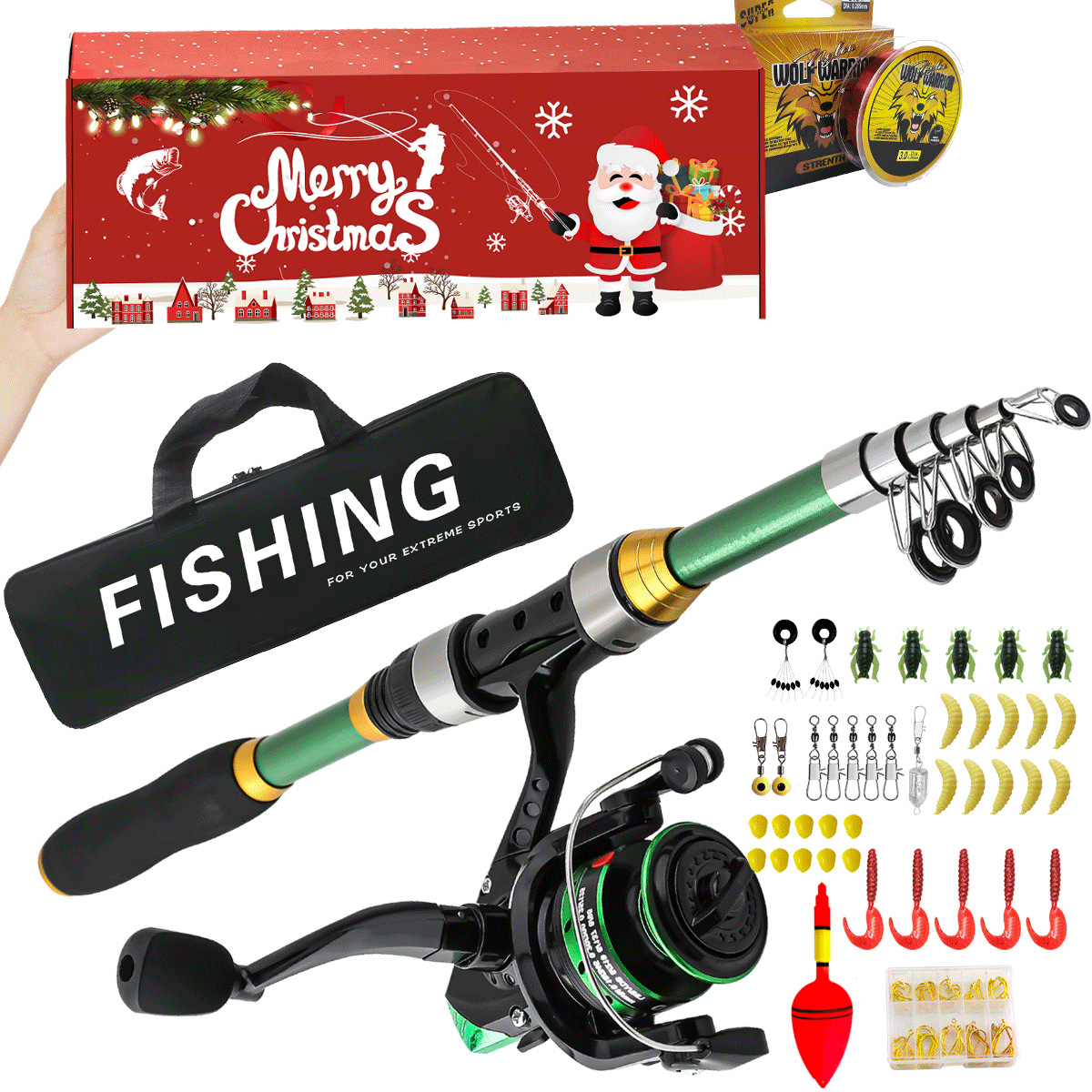 Fishing Tackle Christmas Set U - Freshwater Line 리뷰 및 가격