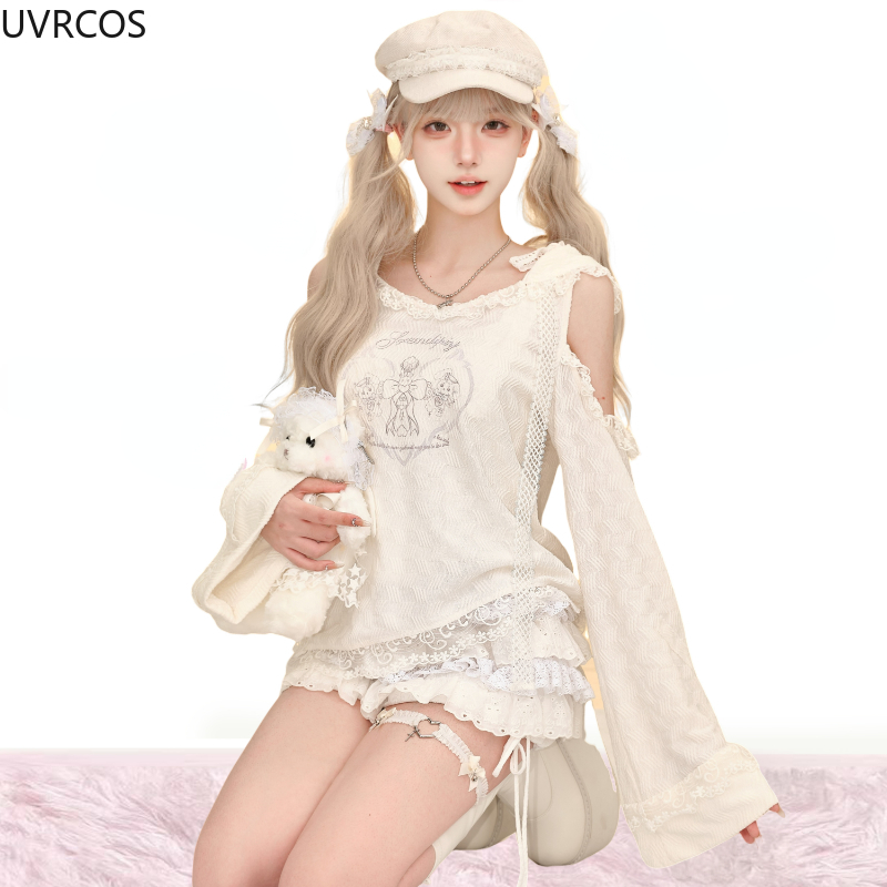Kawaii Sweet Lolita Style Skir - Fly Line 리뷰 및 가격