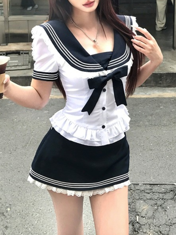 College Style Bow Sweet Two Pi - Fly Line 리뷰 및 가격
