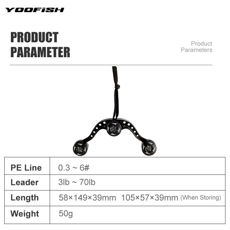 YOOFISH Fishing Tools GT FG PR - Fishing Line Winder 리뷰 및 가격