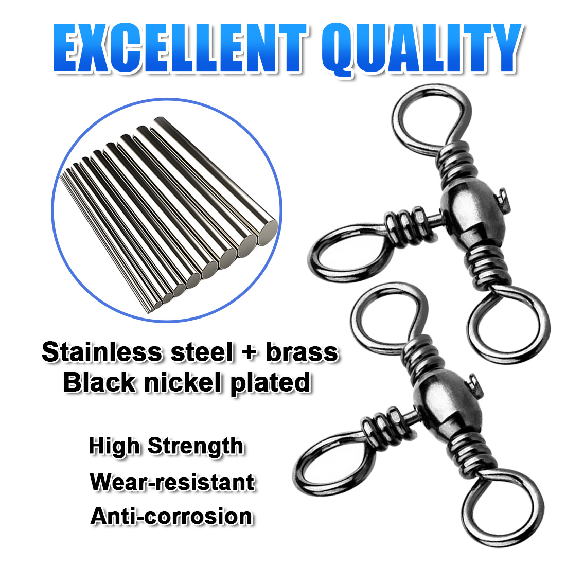 FishTrip Cross Line Swivel 50p - Monofilament Line 리뷰 및 가격