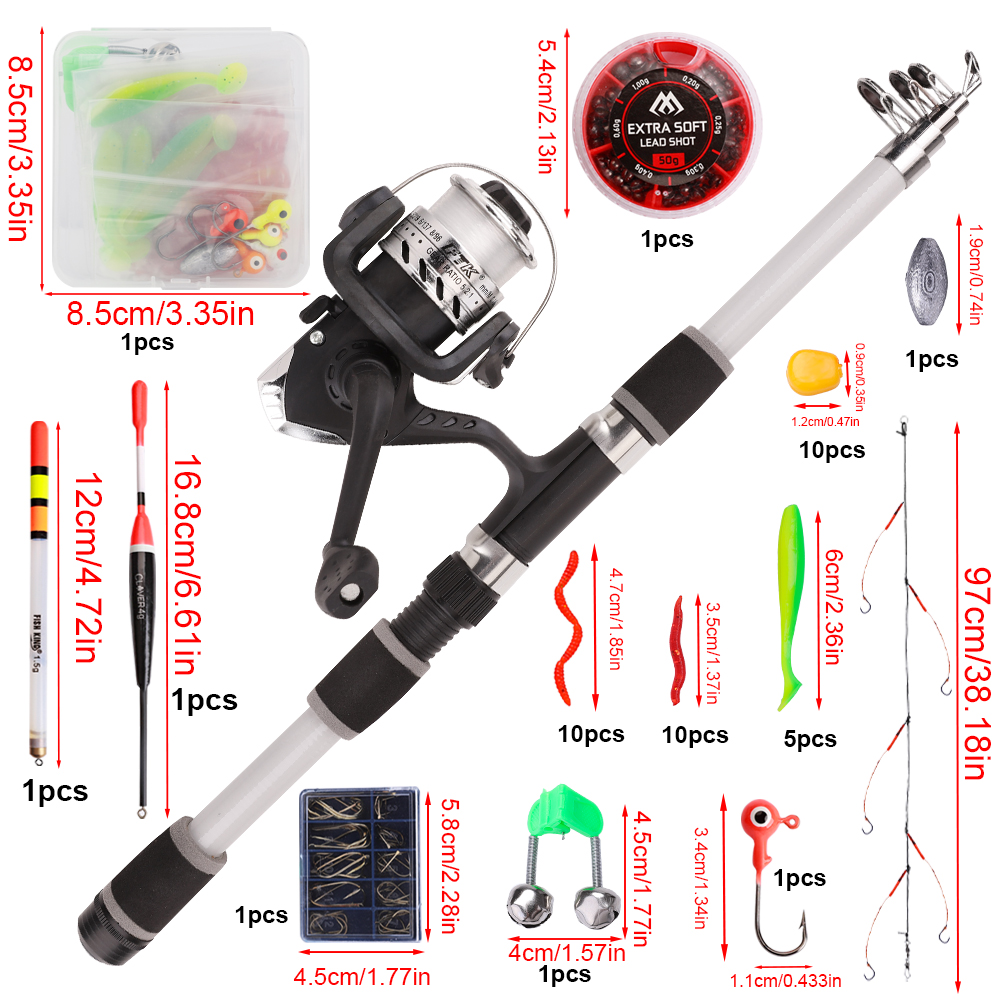 FTK 1.8m Fishing Rod and Reel  - Freshwater Line 리뷰 및 가격