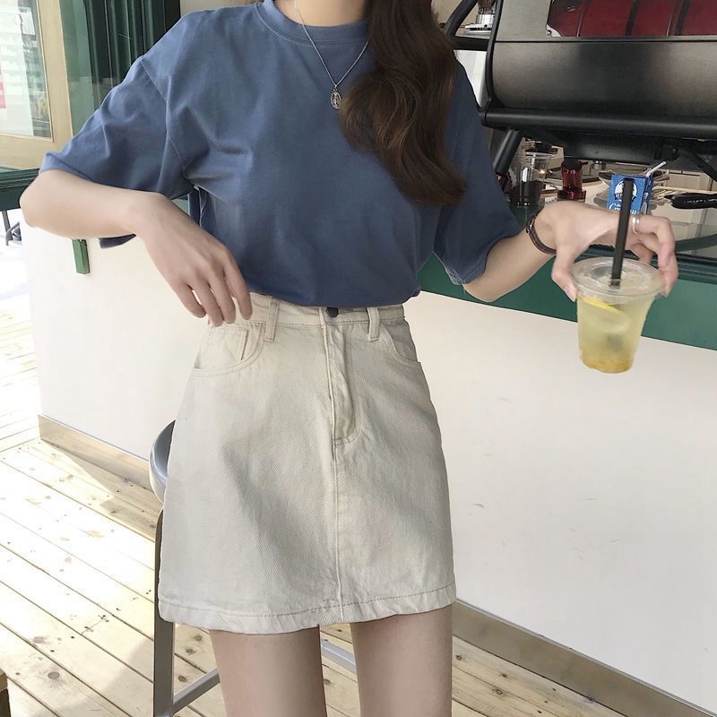 Basic Solid Color High Waist D - Fly Line 리뷰 및 가격
