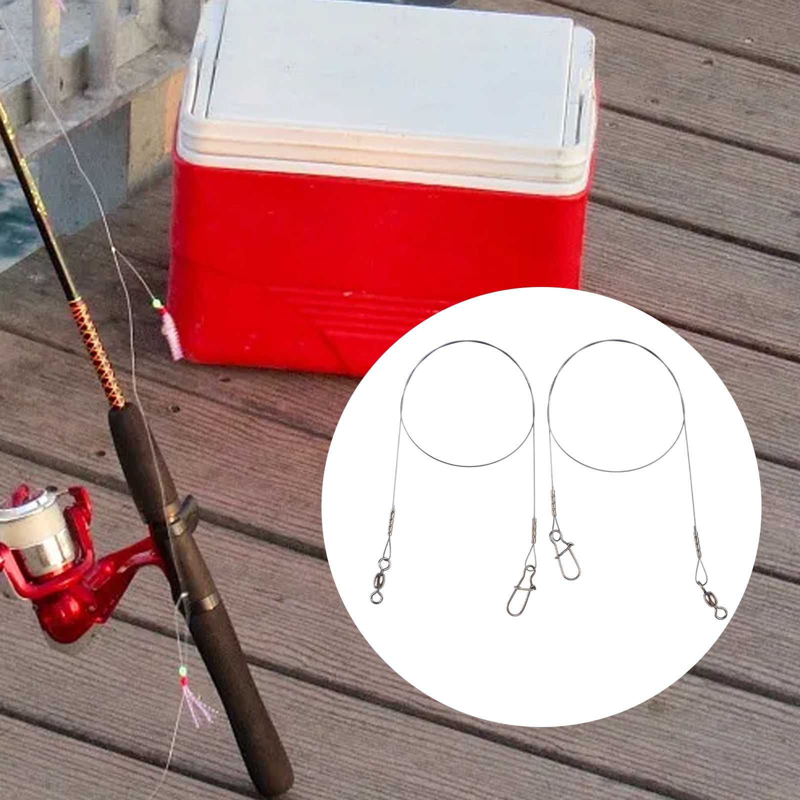 2pc Fishing Titanium Wire Lead - Fishing Line Winder 리뷰 및 가격