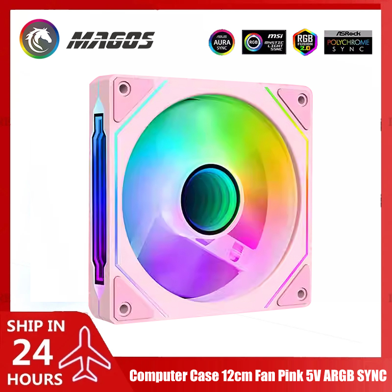 Computer Case Fan Pink 5V ARGB - Fly Line 리뷰 및 가격
