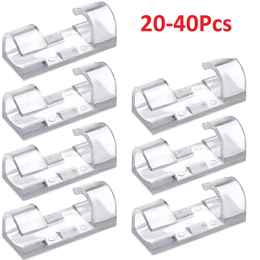 40PCS Cable Organizer Clips Ca - Tippet Line 리뷰 및 가격