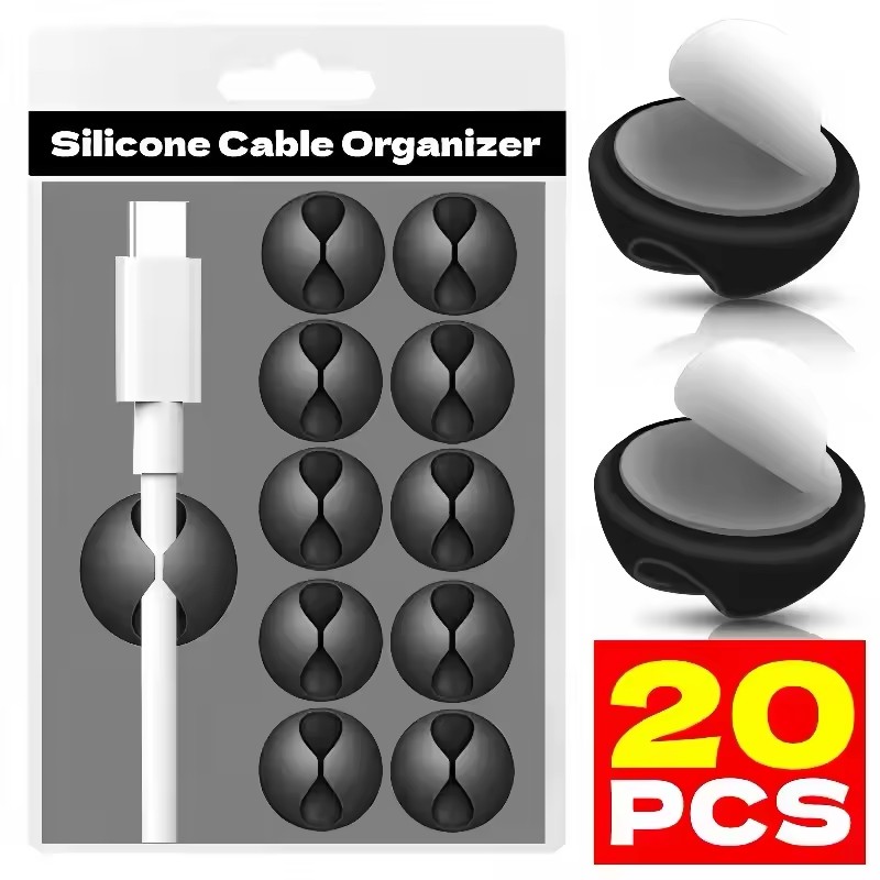 Cable Clips Phone Cord Holder  - Tippet Line 리뷰 및 가격