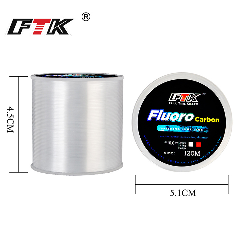 FTK 120m Fishing Line 0.2mm-0. - Fluorocarbon Line 리뷰 및 가격