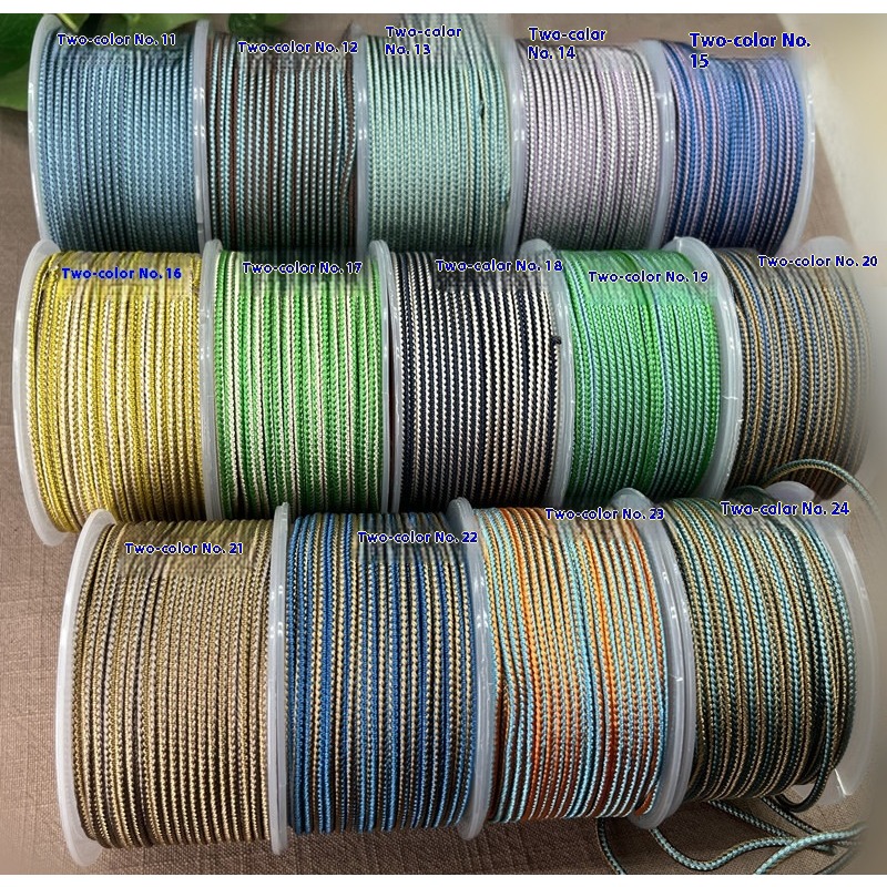 10m/Roll 2.5mm two-tone Color  - Braided Line 리뷰 및 가격
