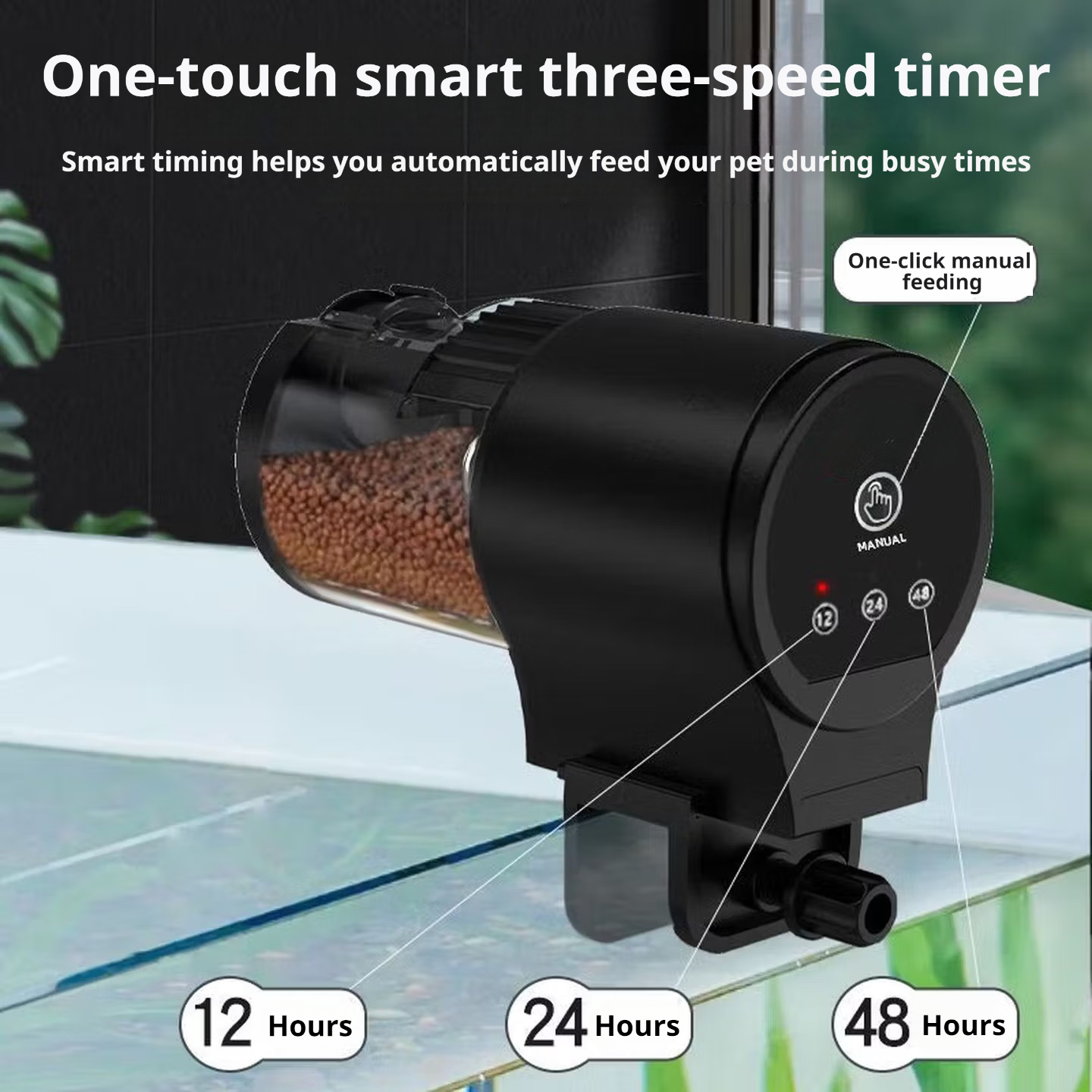 Automatic Fish Food Dispenser  - Fishing Line Dispenser 리뷰 및 가격