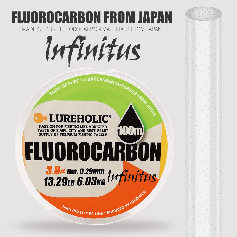 Lureholic Infinity Utra Soft 1 - Fluorocarbon Line 리뷰 및 가격