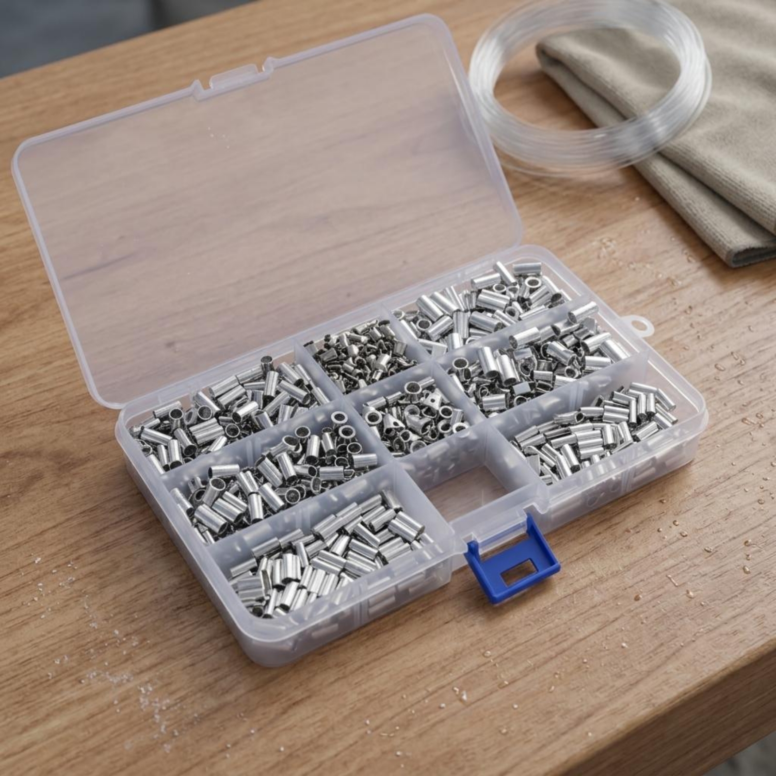 600 Pieces Fishing Line Crimp  - Leader Line 리뷰 및 가격