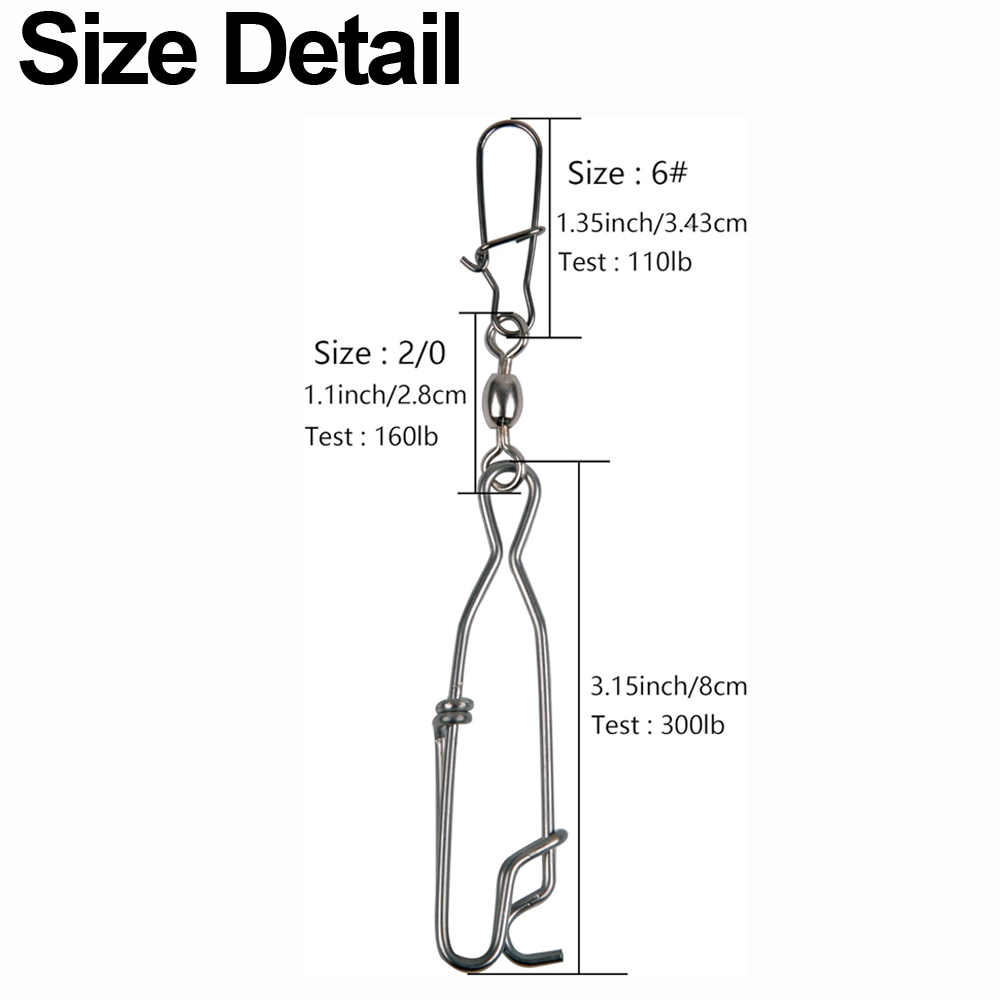 5Pcs Decoy Long Line Clips Lon - Saltwater Line 리뷰 및 가격