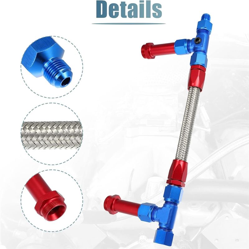 4150 Carburetor Fuel Line Kit  - Braided Line 리뷰 및 가격