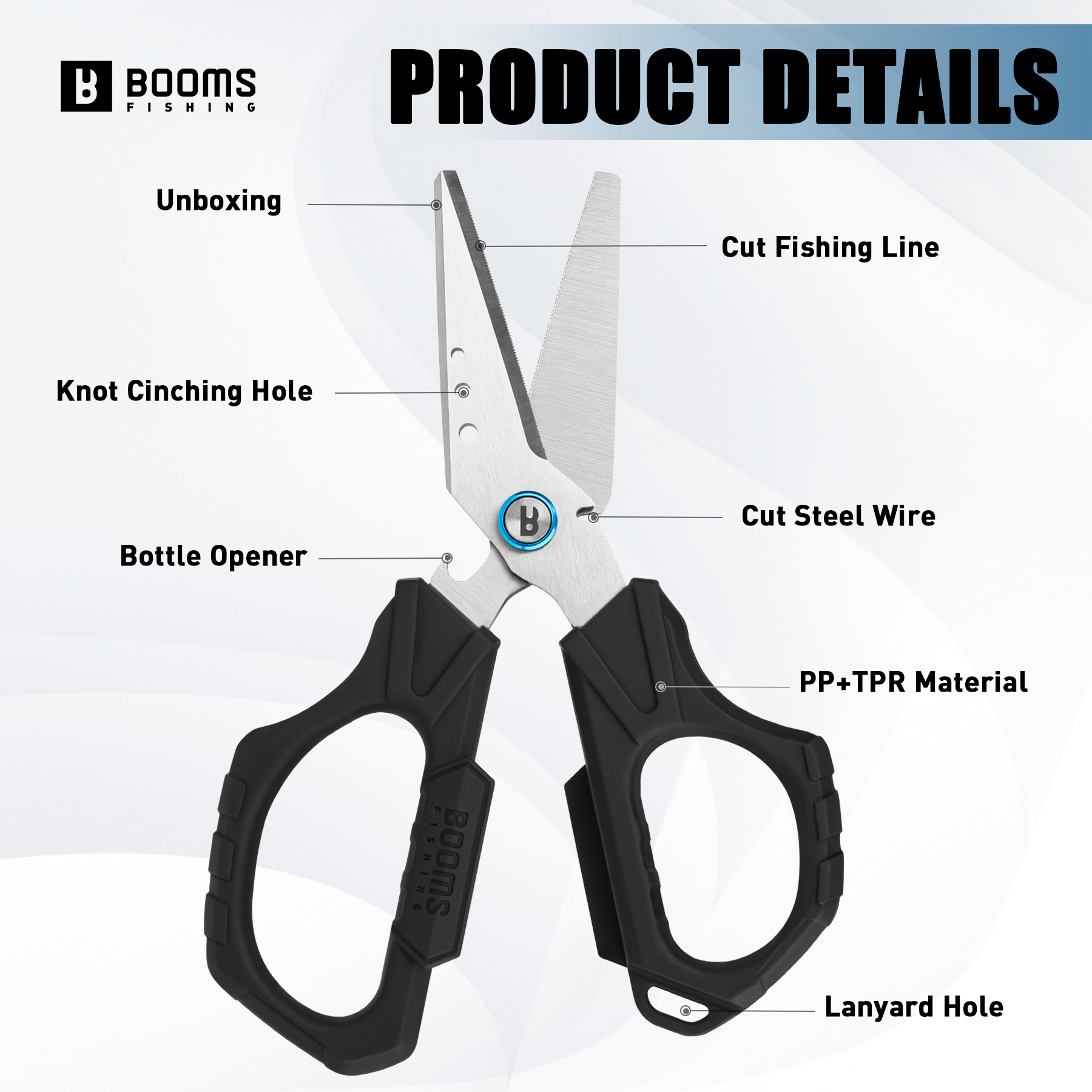 Booms Fishing S04 Fishing Scis - Fishing Line Cutter 리뷰 및 가격