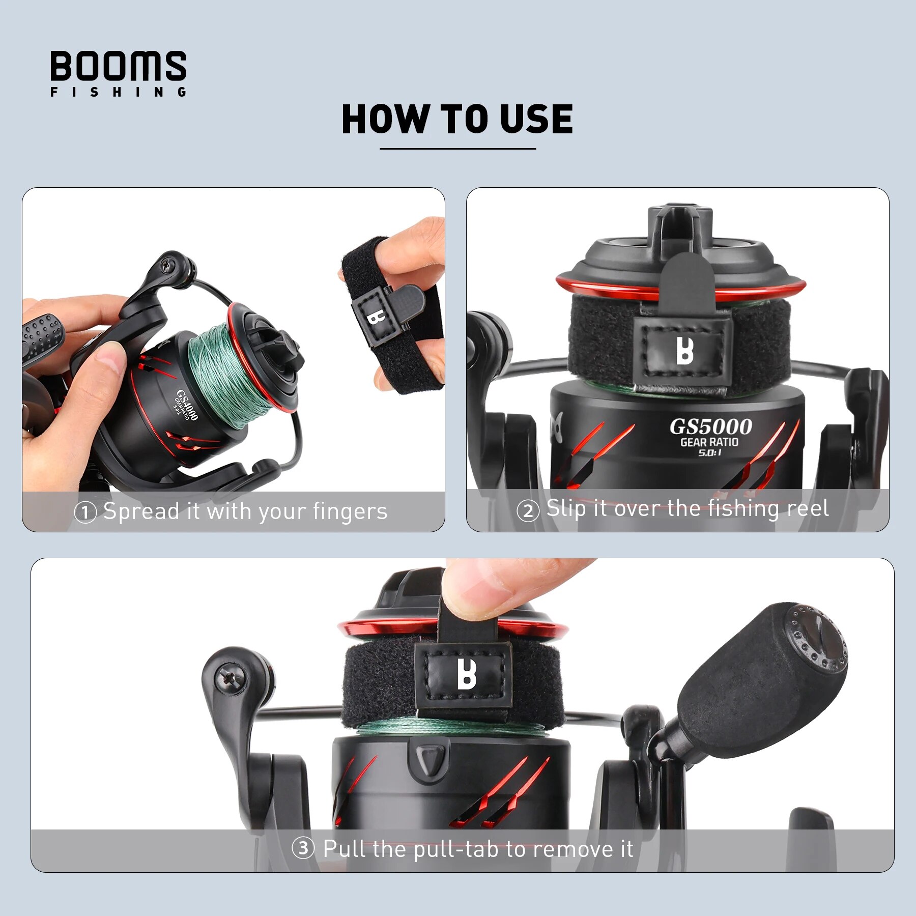 Booms Fishing SB1 4Pcs Spinnin - Fishing Line Spool 리뷰 및 가격